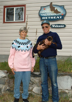Your Hosts, Harry and Alice Hodgson